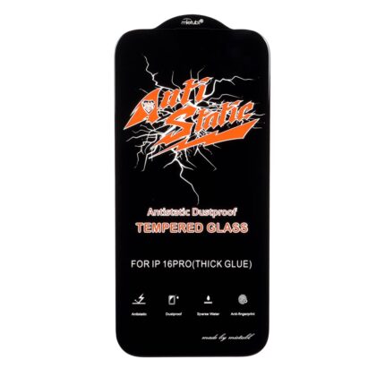 محافظ صفحه نمایش شیشه ای Full Cover Anti Static Mietubl مدل NTC ORG - Apple iPhone 17 / iPhone 16 Pro