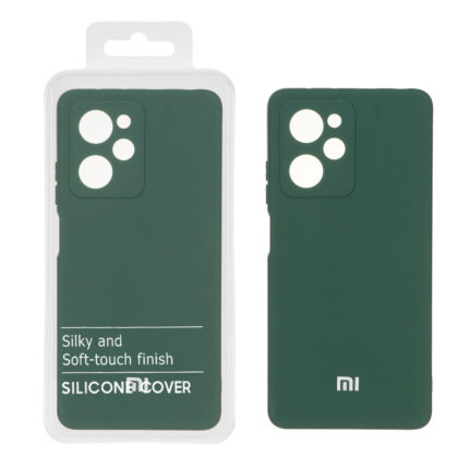 قاب نیو سیلیکون محافظ لنزدار RFF مدل Xiaomi Poco X5 Pro 5G - سبز (پک دار)