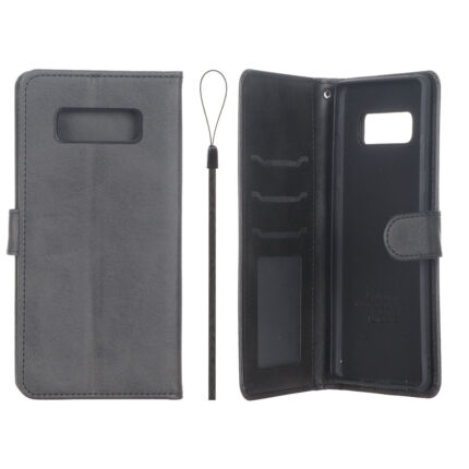 کیف موبایل مگنتی درجه یک داخل خز MNC Plus مدل Samsung Galaxy Note 8 - مشکی