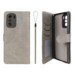 کیف موبایل مگنتی درجه یک داخل خز MNC Plus مدل Xiaomi Poco F3 / Redmi Mi 11i / Redmi K40 - خاکستری