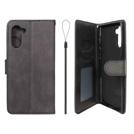 کیف موبایل مگنتی درجه یک داخل خز MNC Plus مدل Samsung Galaxy Note 10 - مشکی