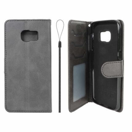کیف موبایل مگنتی درجه یک داخل خز MNC Plus مدل Samsung Galaxy S7 - مشکی