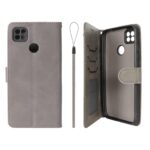 کیف موبایل مگنتی درجه یک داخل خز MNC Plus مدل Xiaomi Redmi 10A / Redmi 9C / Poco C31 - خاکستری