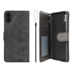 کیف موبایل مگنتی درجه یک داخل خز MNC Plus مدل Apple iPhone X / iPhone XS - مشکی