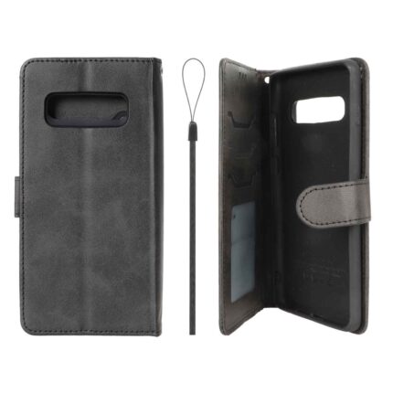 کیف موبایل مگنتی درجه یک داخل خز MNC Plus مدل Samsung Galaxy S10 Plus - مشکی