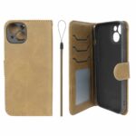 کیف موبایل مگنتی درجه یک داخل خز MNC Plus مدل Apple iPhone 13 / iPhone 14 - سبز زیتونی