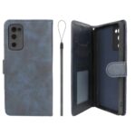 کیف موبایل مگنتی درجه یک داخل خز MNC Plus مدل Samsung Galaxy S20 FE - سرمه ای