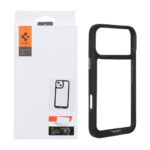قاب اورجینال Spigen مدل Apple iPhone 17 Pro Max - شفاف مشکی (پک دار)