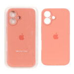 قاب سیلیکونی پاک کنی محافظ لنزدار اورجینال Apple iPhone 17 - گلبهی (پک دار) - NTC
