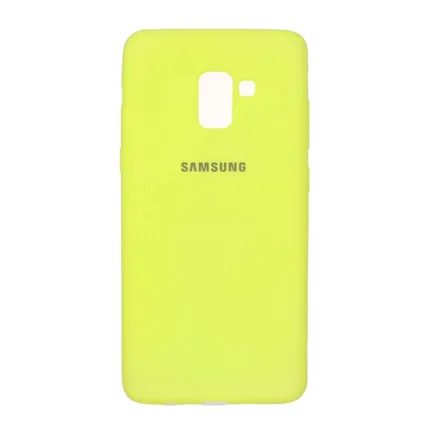 قاب Rock ساده Samsung Galaxy A8 Plus / A730 - زرد