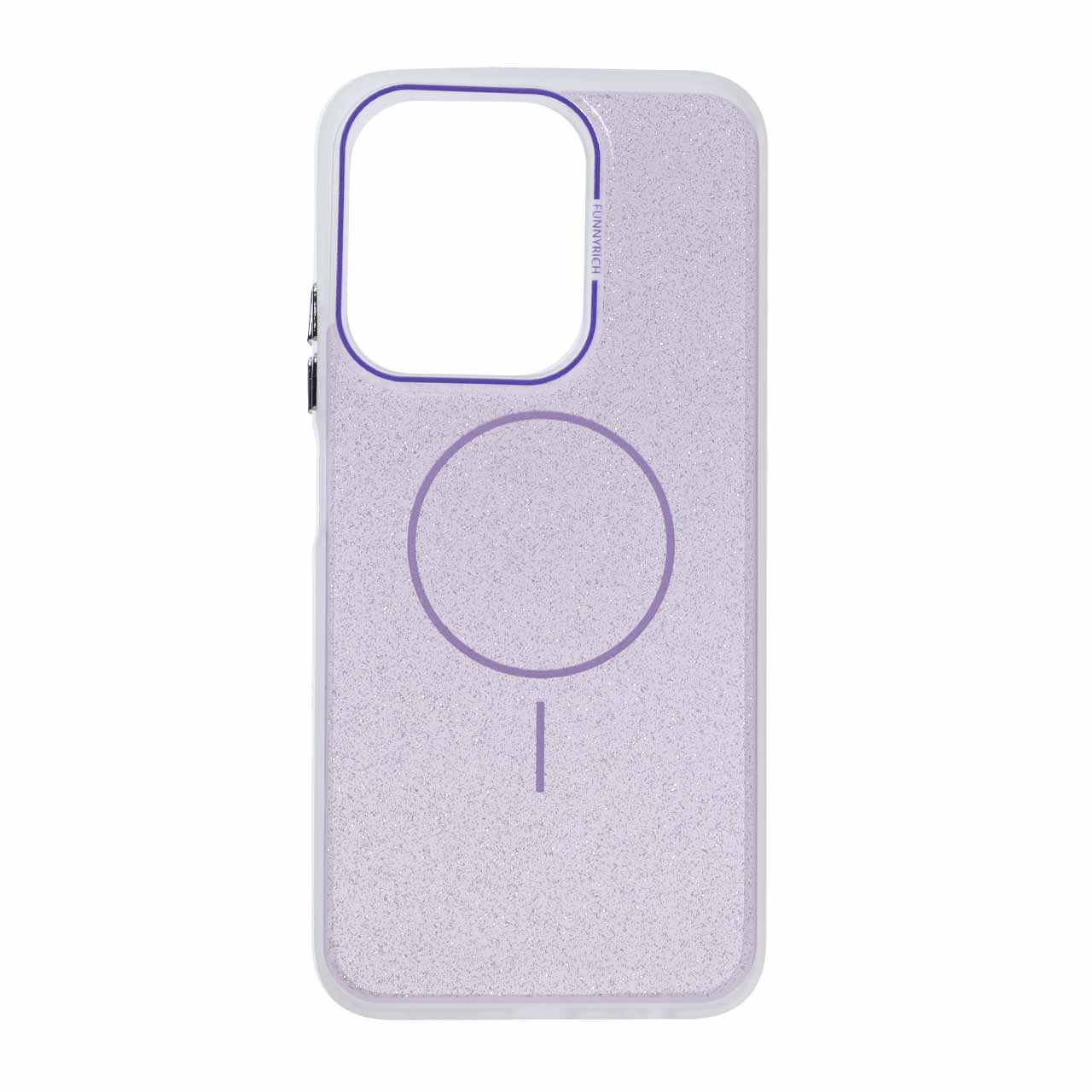 1635914 قاب اکلیلی Funnyrich طرح مگ سیف دور مات Xiaomi Redmi 15C / Poco C85 - یاسی - تصویر 1