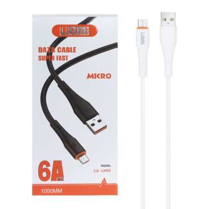 کابل شارژ فست اندروید Liami مدل CA-LM55 - سفید (گارانتی شش ماهه شرکتی)