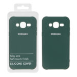 قاب نیو سیلیکون محافظ لنزدار RFF مدل Samsung Galaxy J5 (2015) / J500 - سبز (پک دار)