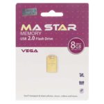 MA Star Vega USB 2.0 Flash Memory - 8GB - طلایی (گارانتی فراگامان)