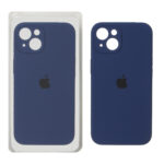 قاب سیلیکونی پاک کنی محافظ لنزدار اورجینال Apple iPhone 13 / iPhone 14 - سرمه ای (پک اصلی)