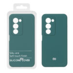 قاب سیلیکونی پاک کنی اورجینال درجه یک Xiaomi Redmi 15 4G - سبز کد 1 (پک دار)