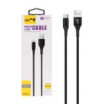 کابل شارژ 1.5 متری JBQ Type-C مدل DT-77 - مشکی (گارانتی یکساله رصاصی)