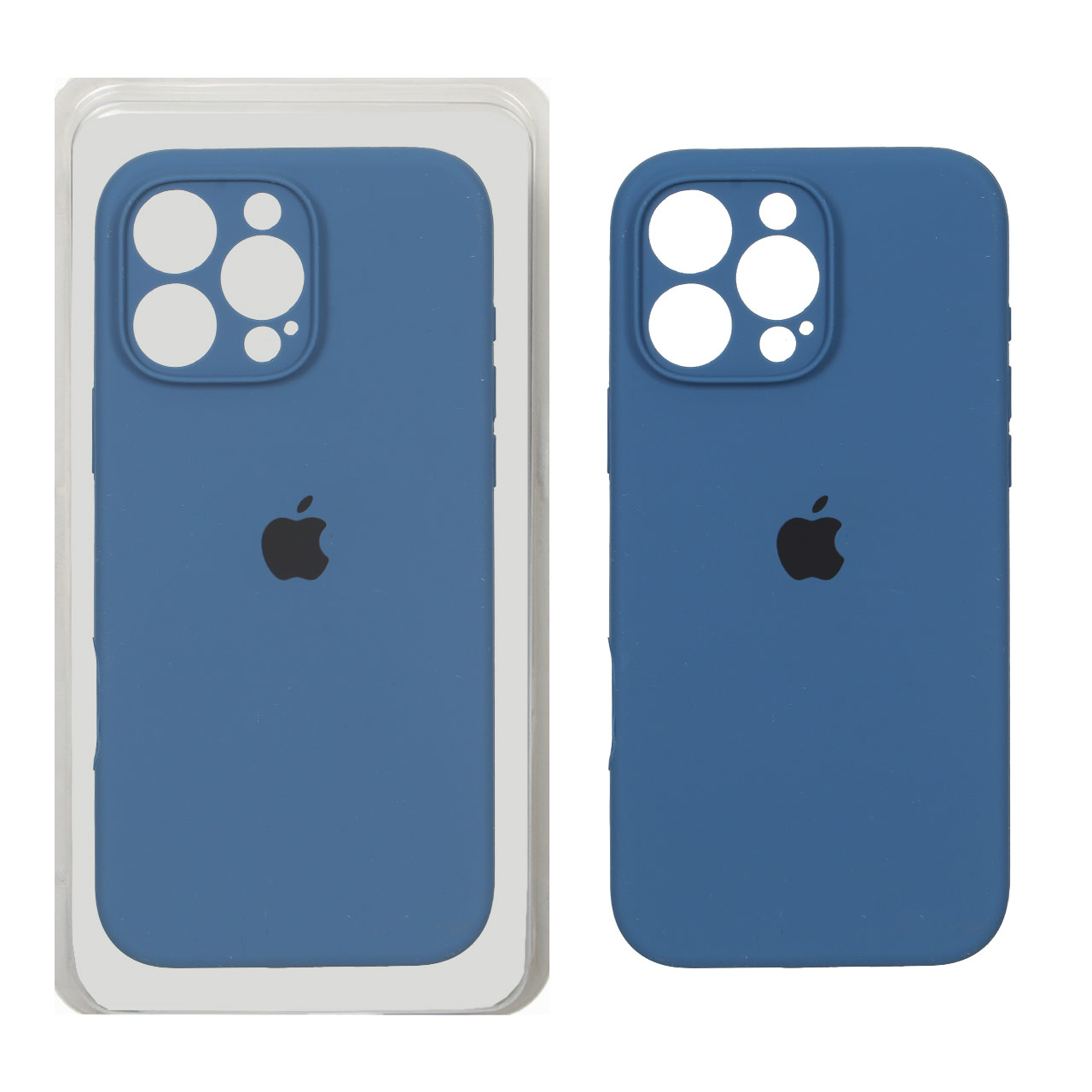 1654944 قاب سیلیکونی پاک کنی محافظ لنزدار اورجینال Apple iPhone 16 Pro Max - آبی اقیانوسی (پک دار) - NTC - تصویر 1