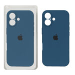 قاب سیلیکونی پاک کنی محافظ لنزدار اورجینال Apple iPhone 17 - سبز کله غازی (پک دار) - NTC
