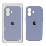 قاب سیلیکونی پاک کنی محافظ لنزدار اورجینال Apple iPhone 17 - فیلی (پک دار) - NTC