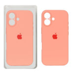 قاب سیلیکونی پاک کنی محافظ لنزدار اورجینال Apple iPhone 17 - گلهبی کد 1 (پک دار) - NTC