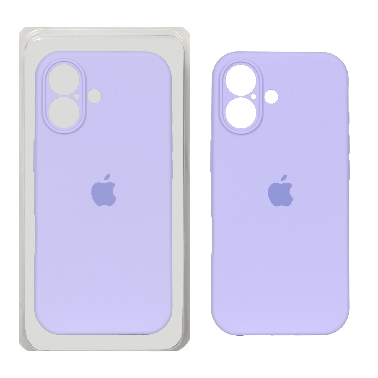 1654970 قاب سیلیکونی پاک کنی محافظ لنزدار اورجینال Apple iPhone 17 - بنفش روشن کد 1 (پک دار) - NTC - تصویر 1