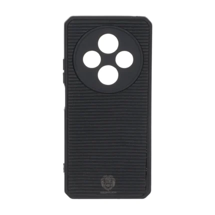 قاب Golden Lion شیاردار Xiaomi Redmi 14C / Redmi A3 Pro / Redmi A4 / Poco C75 - مشکی کد 1