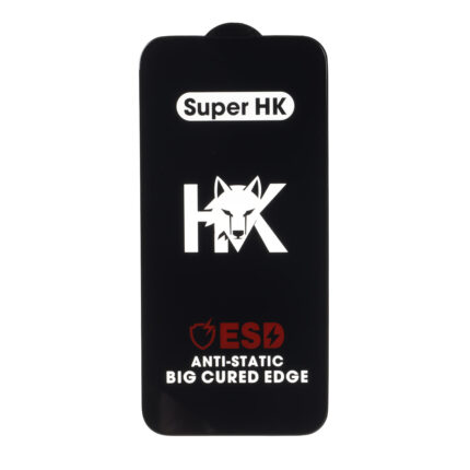 محافظ صفحه نمایش شیشه ای Full Cover ESD Anti Static - Super HK مدل Apple iPhone 13 Pro Max / iPhone 14 Plus