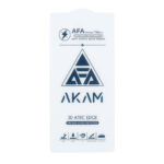 محافظ صفحه نمایش شیشه ای اورجینال AKAM بدون حاشیه Samsung Galaxy S25 Ultra