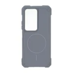 قاب ایربگ دار دور لنز براق طرح مگ سیف Xiaomi Redmi 15 4G - طوسی