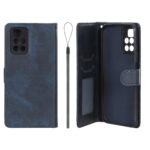 کیف موبایل مگنتی درجه یک داخل خز MNC Plus مدل Xiaomi Redmi 10 / Redmi 10 Prime - سرمه ای