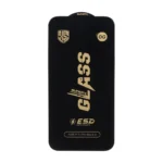 محافظ صفحه نمایش شیشه ای درجه یک Full Cover Super X OG - ESD OVOG مدل Apple iPhone 17 Pro Max