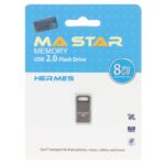 MA Star Hermes USB 2.0 Flash Memory - 8GB - خاکستری (گارانتی فراگامان)