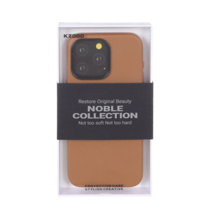 قاب Original KDoo Noble مدل Apple iPhone 15 Pro Max - قهوه ای (پک دار)