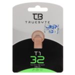 فلش مموری TRUEBYTE USB2.0 مدل T1 ظرفیت 32GB - رزگلد (گارانتی مادام العمر شرکت آی تین)