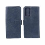 کیف چرمی موبایل مگنتی Samsung Galaxy A73 - سرمه ای