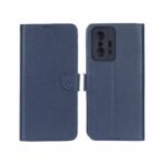 کیف چرمی موبایل مگنتی محافظ لنزدار KRF مدل Xiaomi Mi 11T / Mi 11T Pro - سرمه ای