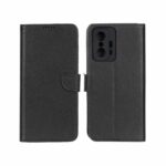 کیف چرمی موبایل مگنتی محافظ لنزدار KRF مدل Xiaomi Mi 11T / Mi 11T Pro - مشکی