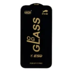 محافظ صفحه نمایش شیشه ای درجه یک Apple iPhone 17 Pro - Full Cover OG - ESD OVOG