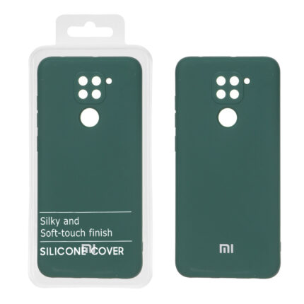 قاب نیو سیلیکون محافظ لنزدار RFF مدل Xiaomi Redmi Note 9 / Redmi 10X 5G / Redmi 10X Pro 5G - سبز (پک دار)