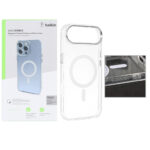 قاب اورجینال belkin شفاف Magsafe مدل Apple iPhone 17 Air (پک دار)