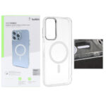 قاب اورجینال belkin شفاف Magsafe مدل Samsung Galaxy A14 (پک دار)