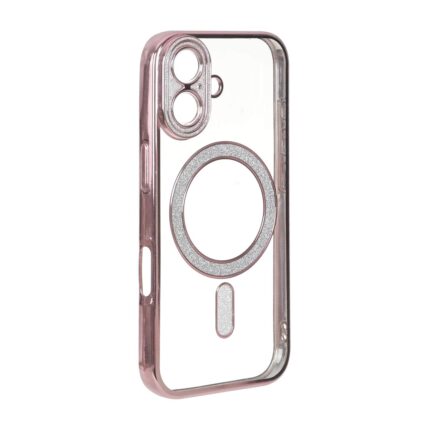 قاب الکترواستاتیک Magsafe اکلیلی Apple iPhone 17 - صورتی