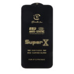 محافظ صفحه نمایش آنتی استاتیک Full Cover Super X مدل Apple iPhone 12 Pro Max