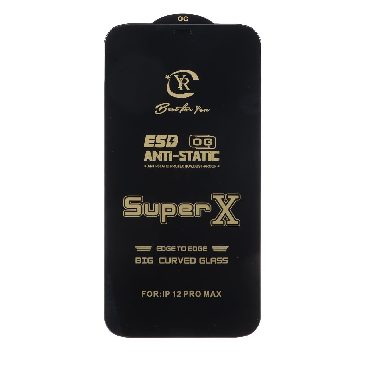 1670766 محافظ صفحه نمایش آنتی استاتیک Full Cover Super X مدل Apple iPhone 12 Pro Max - تصویر 1