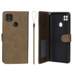 کیف موبایل مگنتی درجه یک داخل خز MNC Plus مدل Xiaomi Redmi 10A / Redmi 9C / Poco C31 - سبز زیتونی