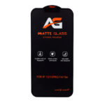 محافظ صفحه نمایش شیشه ای مات Full Cover Anti Static Mietubl AG مدل NTC - Apple iPhone 13 / iPhone 13 Pro / iPhone 14 / 16e