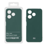 قاب نیو سیلیکون محافظ لنزدار RFF مدل Xiaomi Redmi 13X / Redmi 13 4G / Poco M6 4G - سبز (پک دار)