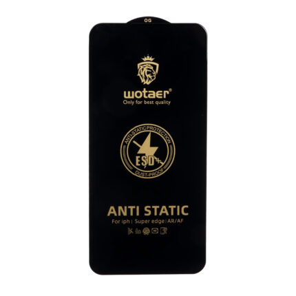 محافظ صفحه نمایش شیشه ای Full Cover ESD Anti Static - Wotaer OG مدل NTC - Samsung Galaxy S25 FE / S24 FE / A57 / A37 / A56 / A36