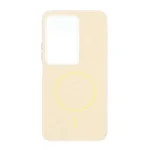 قاب اکلیلی پشت سخت طرح مگ سیف Xiaomi Redmi 15 4G - زرد